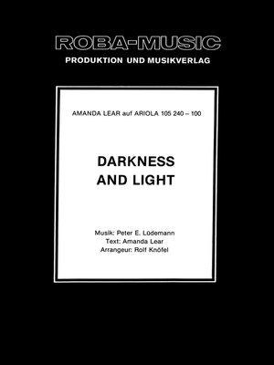 cover image of Darkness and Light